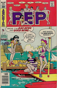 Cover for Pep (Archie, 1960 series) #342
