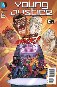 Cover Thumbnail for Young Justice (DC, 2011 series) #18 [Direct Sales]