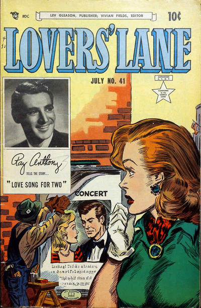Cover for Lovers' Lane (Lev Gleason, 1949 series) #41