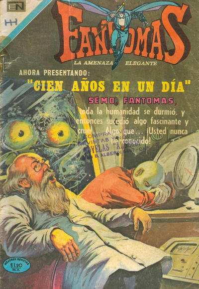 Cover for Fantomas (Editorial Novaro, 1969 series) #66