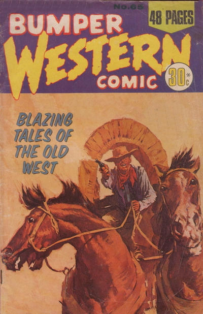 Cover for Bumper Western Comic (K. G. Murray, 1959 series) #65