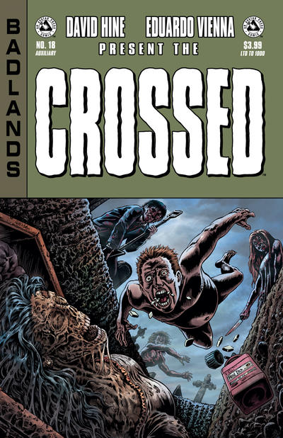 Cover for Crossed Badlands (Avatar Press, 2012 series) #18 [Auxiliary Variant Cover by Raulo Caceres]