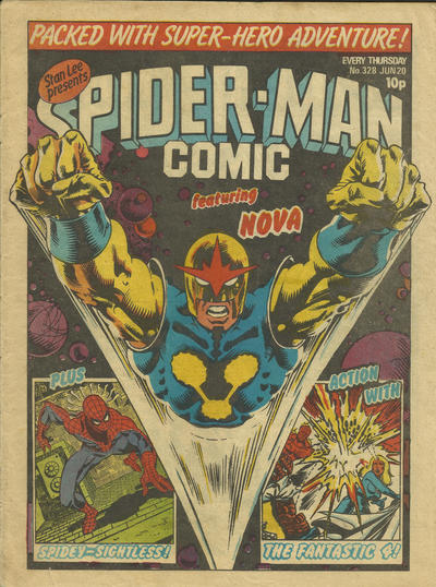 Cover for Spider-Man Comic (Marvel UK, 1979 series) #328
