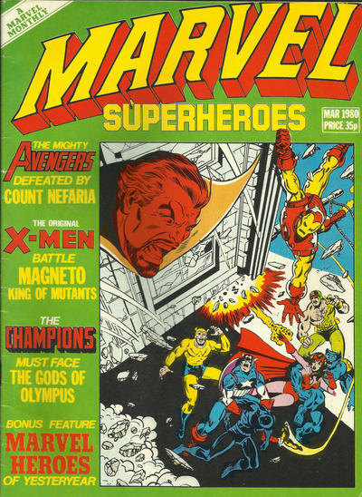 Cover for Marvel Superheroes [Marvel Super-Heroes] (Marvel UK, 1979 series) #359