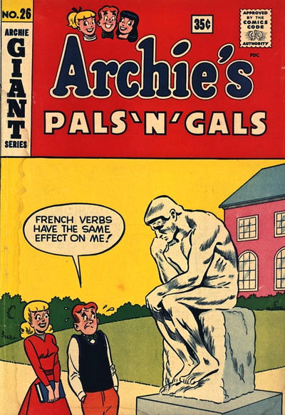 Cover for Archie's Pals 'n' Gals (Archie, 1952 series) #26 [Canadian]
