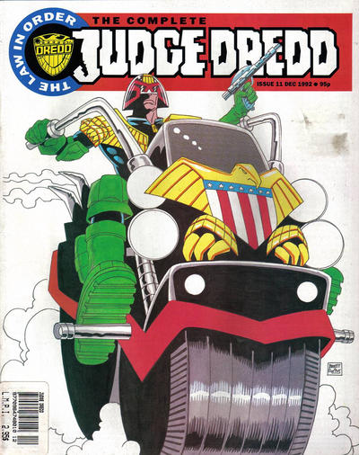 Cover for The Complete Judge Dredd (Fleetway Publications, 1992 series) #11