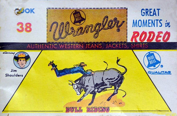 Cover for Wrangler Great Moments in Rodeo (American Comics Group, 1955 series) #38