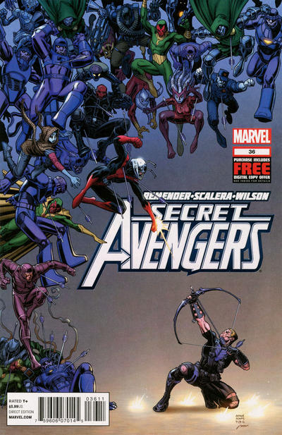 Cover for Secret Avengers (Marvel, 2010 series) #36