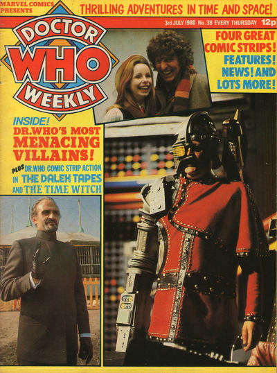 Cover for Doctor Who Weekly (Marvel UK, 1979 series) #38