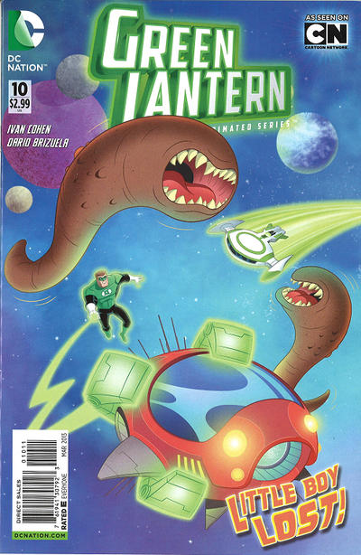 Cover for Green Lantern: The Animated Series (DC, 2012 series) #10 [Direct Sales]