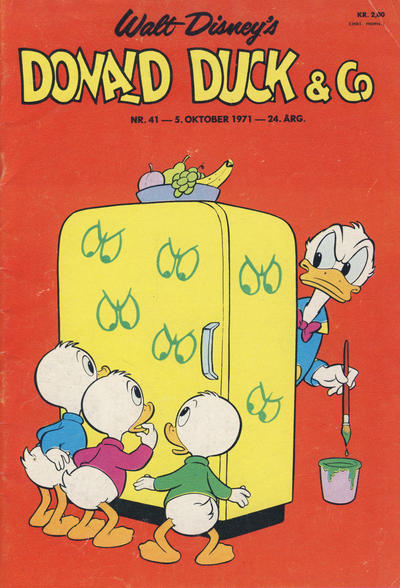 Cover for Donald Duck & Co (Hjemmet / Egmont, 1948 series) #41/1971