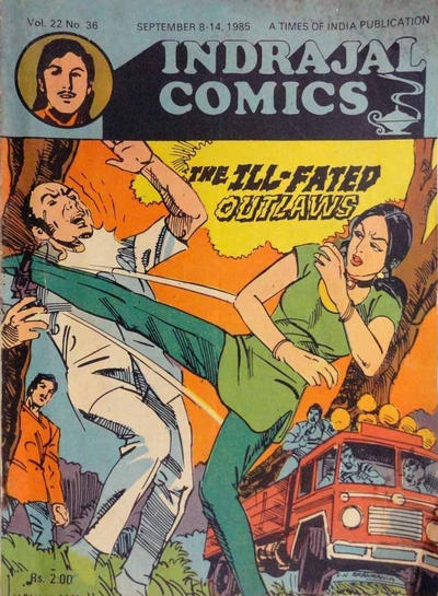 Cover for Indrajal Comics (Bennett, Coleman & Co., 1964 series) #v22#36