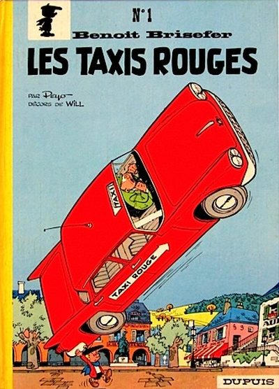 Cover for Benoît Brisefer (Dupuis, 1962 series) #1 - Les taxis rouges
