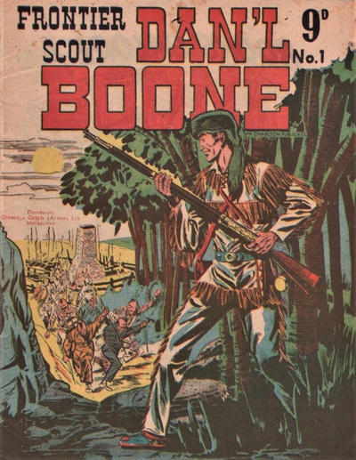 Cover for Frontier Scout Dan'l Boone (New Century Press, 1955 ? series) #1