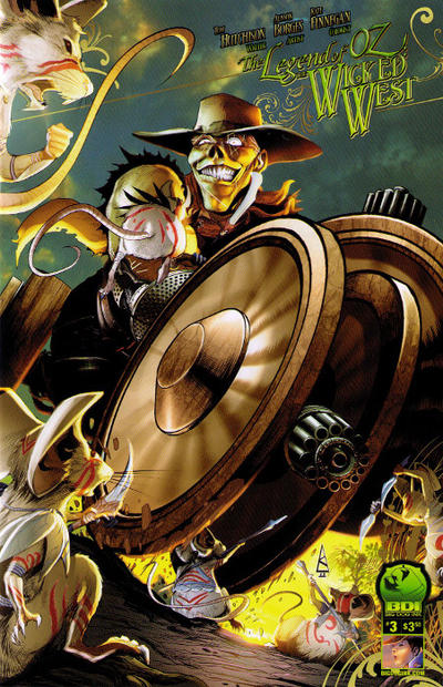 Cover for Legend of Oz: The Wicked West (Big Dog Ink, 2012 series) #3