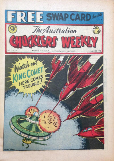 Cover for Chucklers' Weekly (Consolidated Press, 1954 series) #v5#17