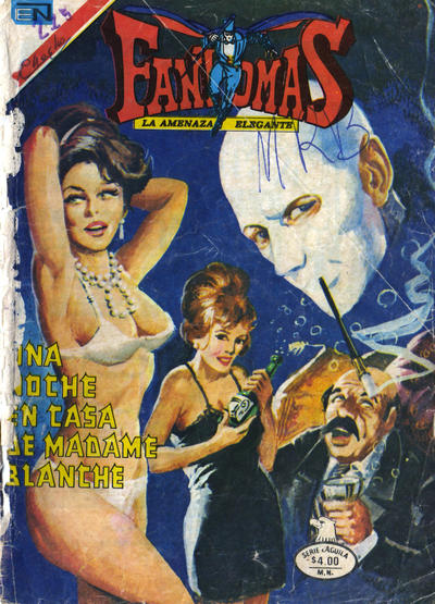 Cover for Fantomas (Editorial Novaro, 1969 series) #382