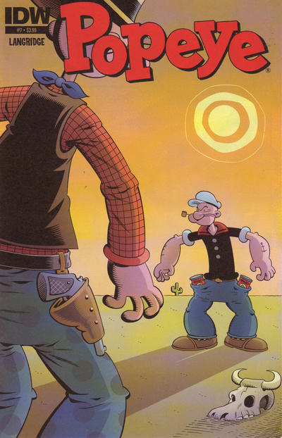 Cover for Popeye (IDW, 2012 series) #7 [Standard Cover]