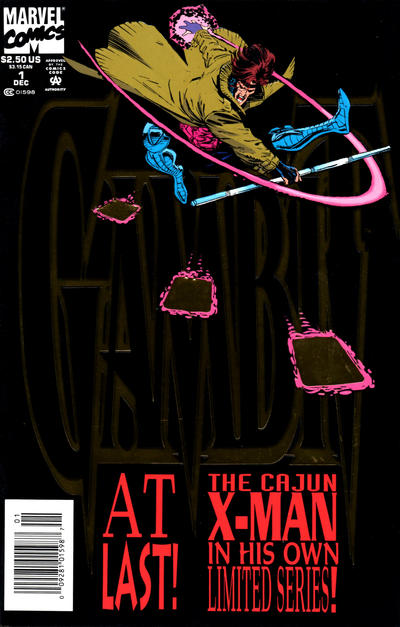 Cover for Gambit (Marvel, 1993 series) #1 [Newsstand]