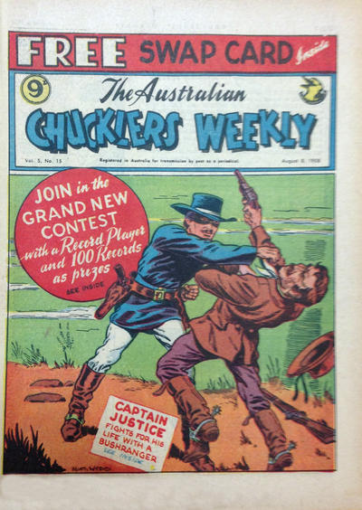 Cover for Chucklers' Weekly (Consolidated Press, 1954 series) #v5#15