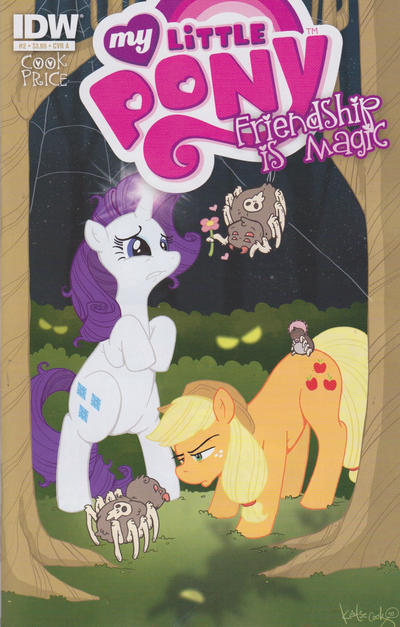 Cover for My Little Pony: Friendship Is Magic (IDW, 2012 series) #2 [Cover A - Katie Cook]