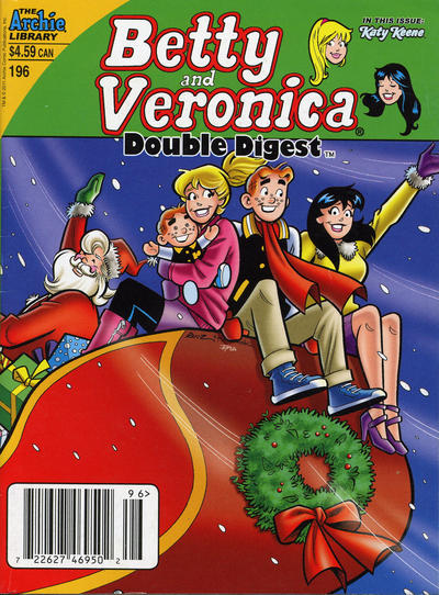 Cover for Betty & Veronica (Jumbo Comics) Double Digest (Archie, 1987 series) #196 [Canadian]