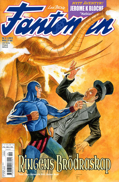 Cover for Fantomen (Egmont, 1997 series) #4/2013