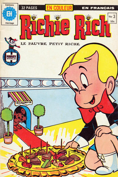 Cover for Richie Rich (Editions Héritage, 1978 series) #3