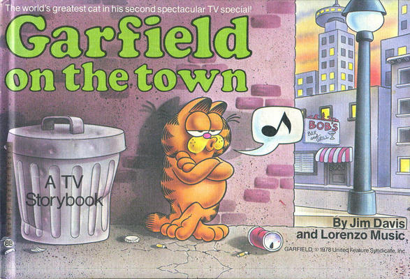 Cover for Garfield On the Town (Random House, 1983 series) #[nn] [Weekly Reader Books edition]
