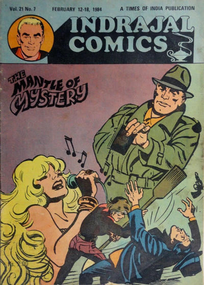 Cover for Indrajal Comics (Bennett, Coleman & Co., 1964 series) #v21#7