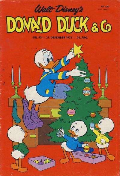 Cover for Donald Duck & Co (Hjemmet / Egmont, 1948 series) #52/1971