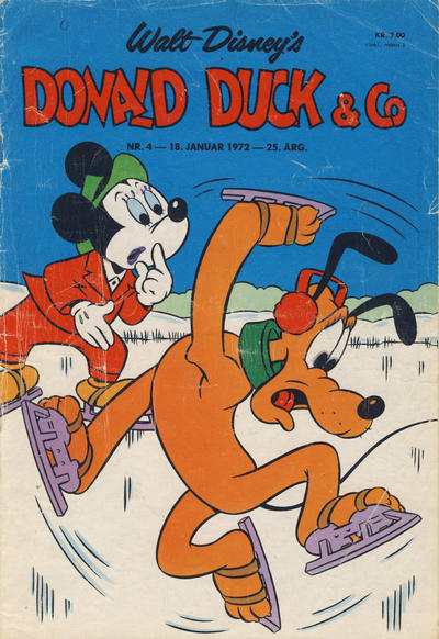 Cover for Donald Duck & Co (Hjemmet / Egmont, 1948 series) #4/1972