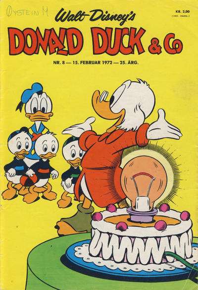 Cover for Donald Duck & Co (Hjemmet / Egmont, 1948 series) #8/1972
