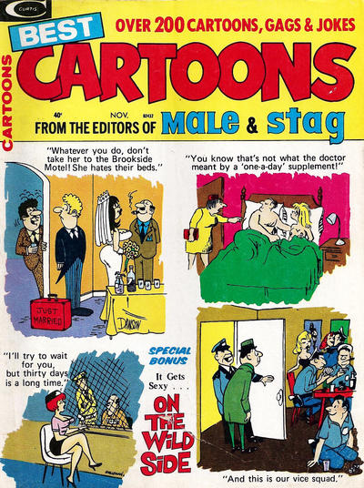 Cover for Best Cartoons from the Editors of Male & Stag (Marvel, 1970 series) #v4#6 [Canadian]