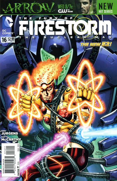 Cover for The Fury of Firestorm: The Nuclear Man (DC, 2012 series) #16