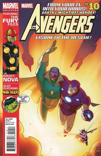 Cover for Marvel Universe Avengers Earth's Mightiest Heroes (Marvel, 2012 series) #10