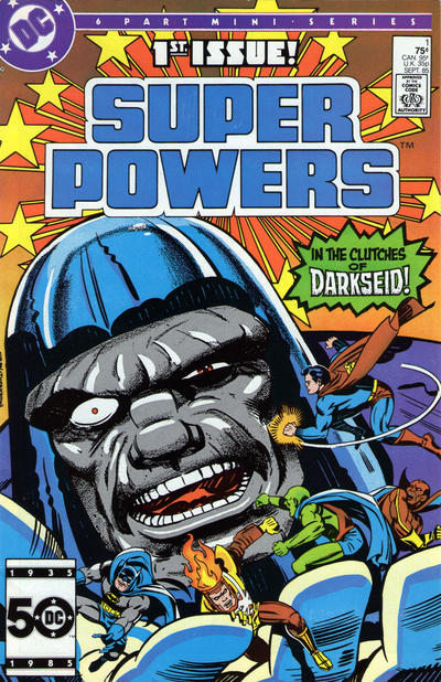 Cover for Super Powers (DC, 1985 series) #1 [Direct]