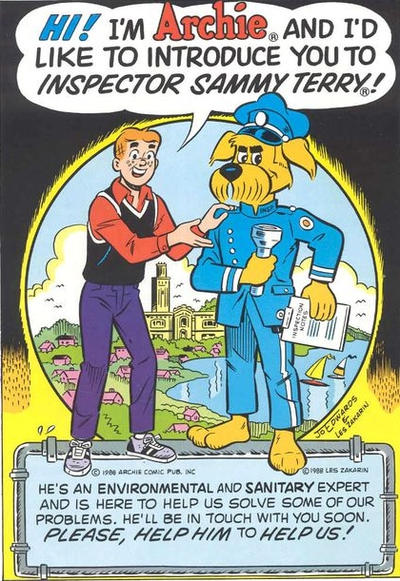 Cover for Archie and Inspector Sammy Terry (Archie, 1988 series) 