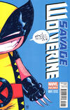 Cover Thumbnail for Savage Wolverine (2013 series) #1 [Marvel Babies Variant Cover by Skottie Young]