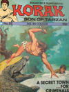 Cover for Edgar Rice Burroughs Korak, Son of Tarzan (Thorpe & Porter, 1971 series) #52