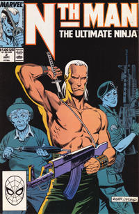 Cover Thumbnail for Nth Man the Ultimate Ninja (Marvel, 1989 series) #2 [Direct]