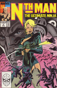 Cover Thumbnail for Nth Man the Ultimate Ninja (Marvel, 1989 series) #4 [Direct]