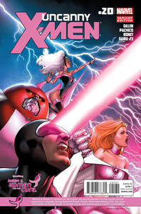 Cover Thumbnail for Uncanny X-Men (Marvel, 2012 series) #20 [Susan G. Komen Breast Cancer Awareness Variant by David Marquez]