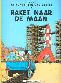 Cover Thumbnail for De avonturen van Kuifje (Casterman, 1961 series) #15 - Raket naar de maan [herdruk 1997]
