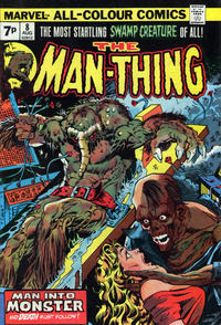 Cover Thumbnail for Man-Thing (Marvel, 1974 series) #8 [British]