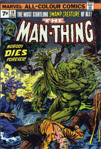 Cover for Man-Thing (Marvel, 1974 series) #10 [British]