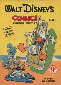 Cover Thumbnail for Walt Disney's Comics (W. G. Publications; Wogan Publications, 1946 series) #58