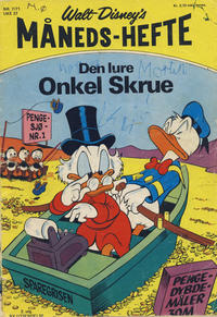 Cover for Walt Disney's månedshefte (Hjemmet / Egmont, 1967 series) #7/1971