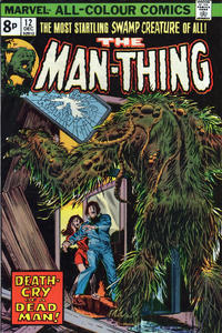 Cover Thumbnail for Man-Thing (Marvel, 1974 series) #12 [British]