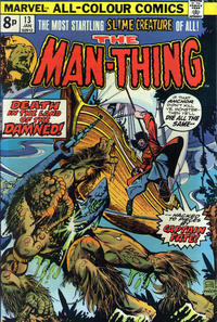 Cover Thumbnail for Man-Thing (Marvel, 1974 series) #13 [British]